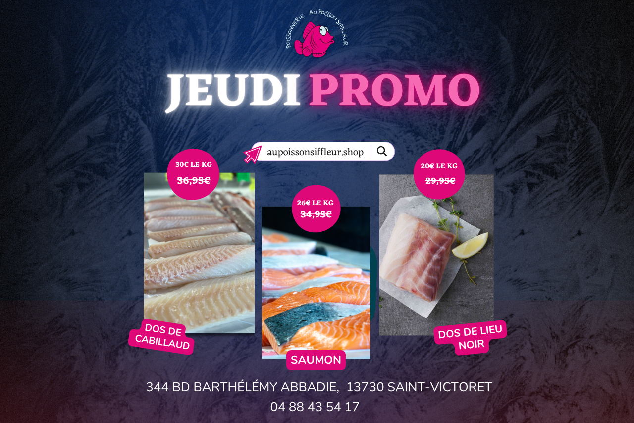JEUDI PROMO